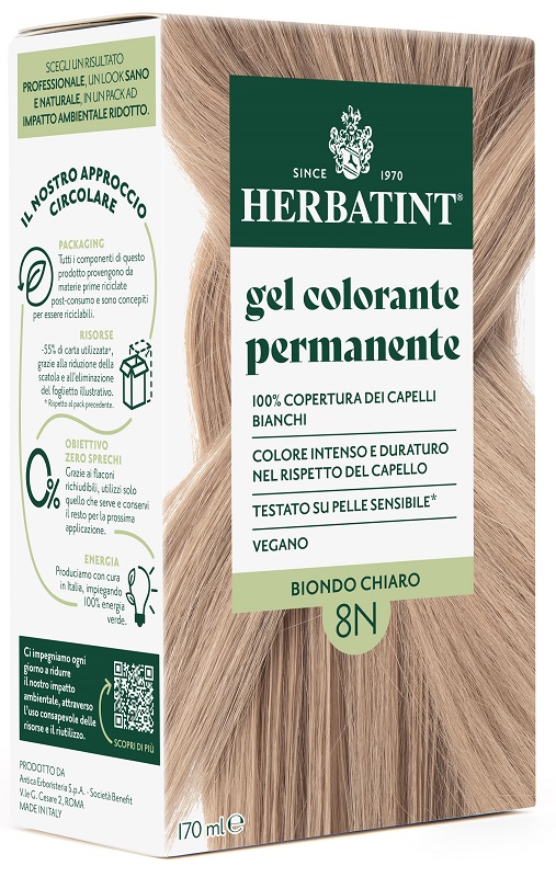HERBATINT 8N BIONDO CHIARO 170 ML - Farmastop
