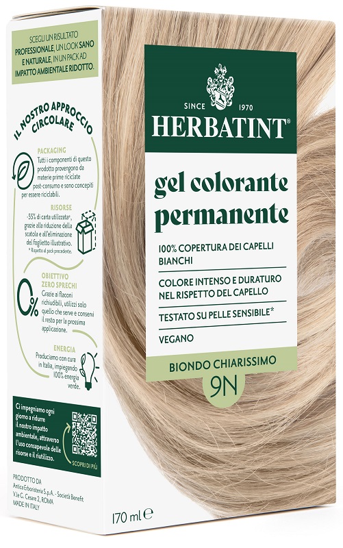HERBATINT 9N BIONDO CHIARISSIMO 170 ML - Farmastop