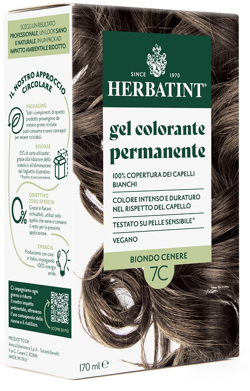 HERBATINT 7C BIONDO CENERE 170 ML - Farmastop