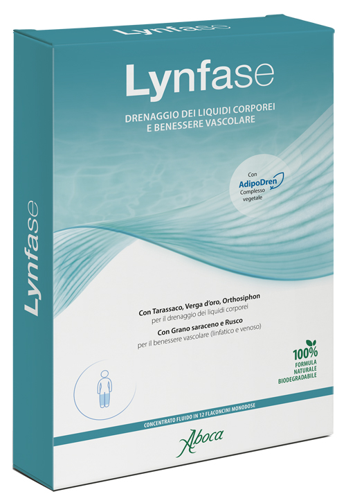 LYNFASE CONCENTRATO FLUIDO 12 FLACONCINI DA 13,3 G - Farmastop