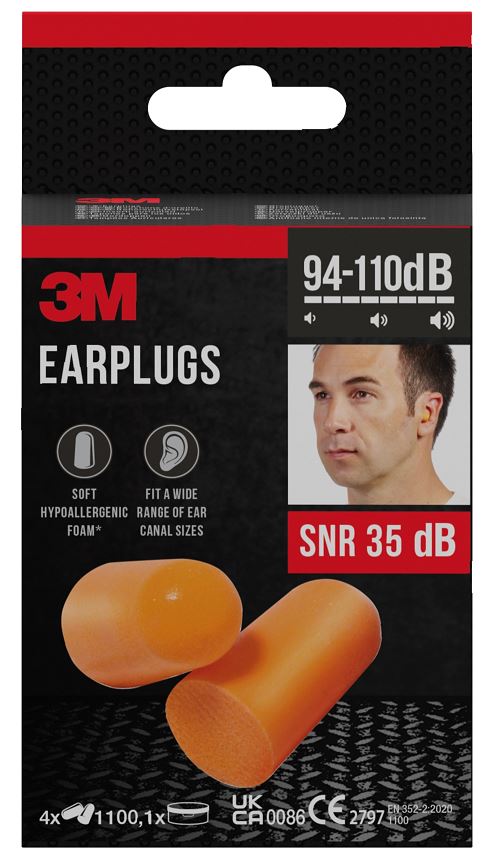 3M INSERTI AURICOLARI 1100 CON CUSTODIA 4 PAIA - Farmastop