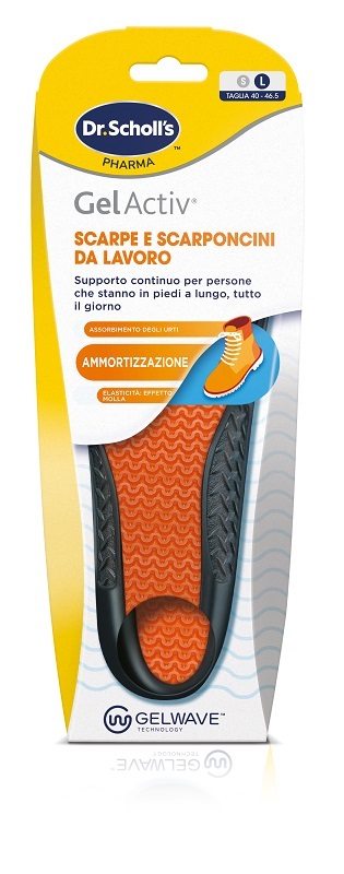 SCHOLL GELACTIV SCARPE LAVORO MISURA LARGE NUOVA SERIE 2025 1 PAIO - Farmastop