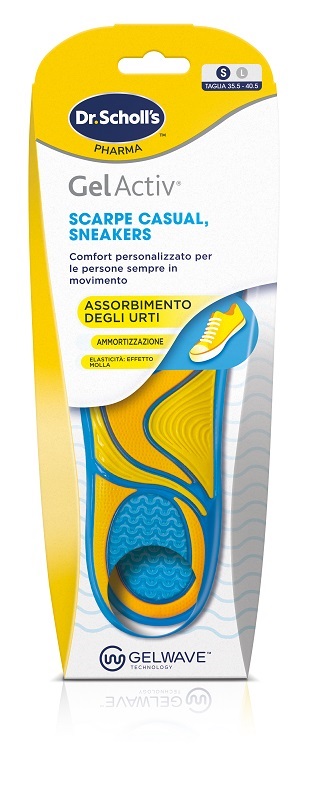 SCHOLL GELACTIV SCARPE CASUAL SNICKERS MISURA SMALL NUOVA SERIE 2025 1 PAIO - Farmastop
