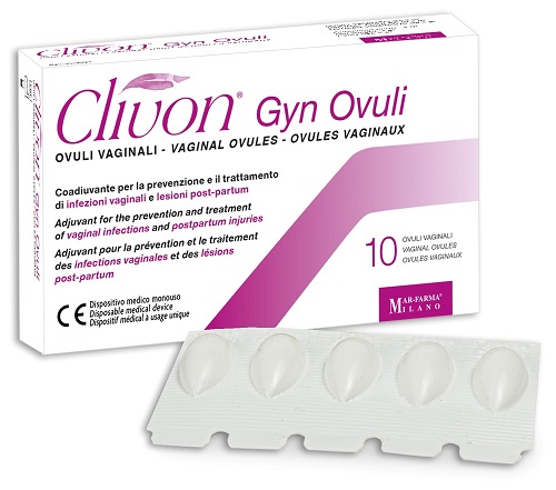 CLIVON GYN 10 OVULI - Farmastop