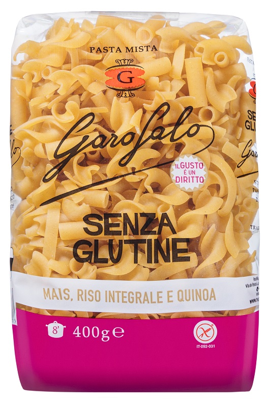 GAROFALO PASTA MISTA DI MAIS RISO INTEGRALE E QUINOA 400 G - Farmastop