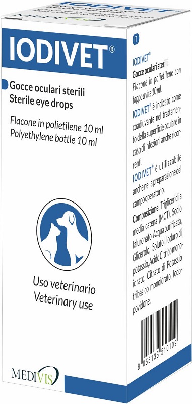 IODIVET SOLUZIONE OFTALMICA 10 ML - Farmastop