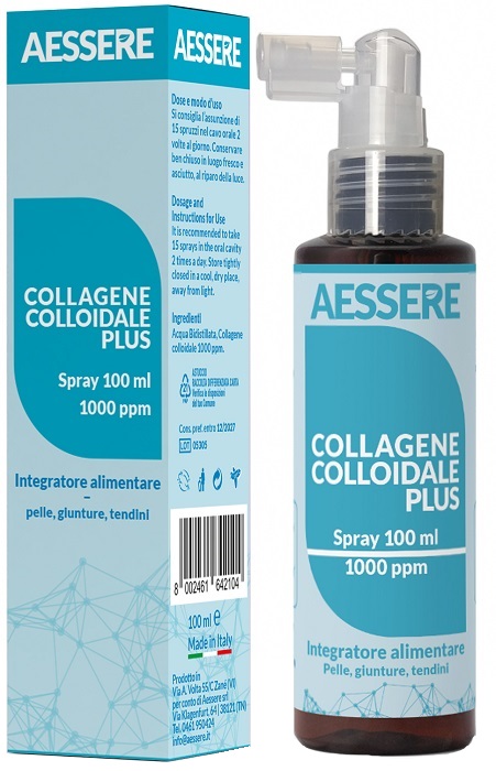 COLLAGENE COLLOIDALE PLUS 1000PPM 100 ML - Farmastop