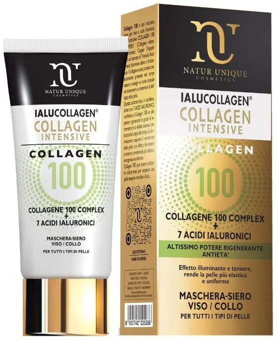 NATUR UNIQUE IALUCOLLAGEN COLLAGEN INTENSIVE 100 MASCHERA 75 ML - Farmastop
