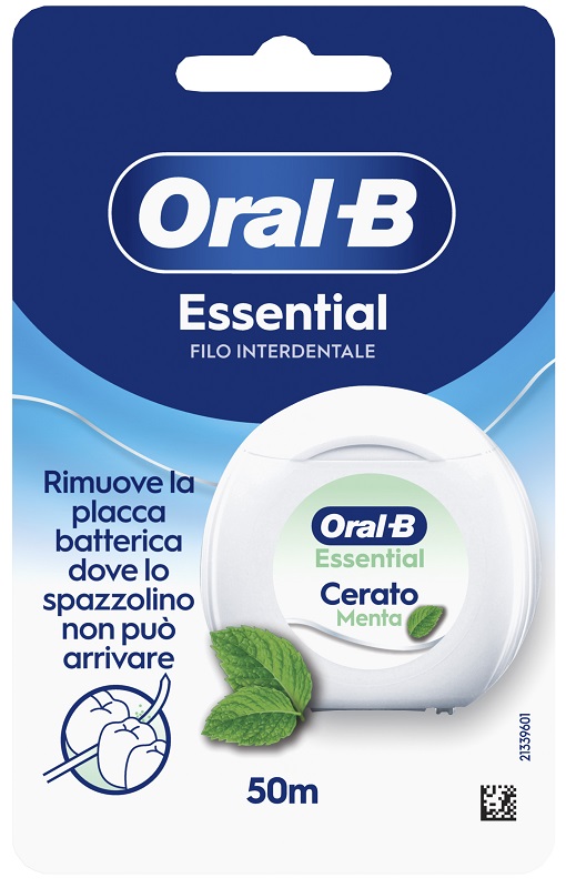 ORALB MAN FILO INTERDENTALE CERATO MENTA 50 METRI - Farmastop