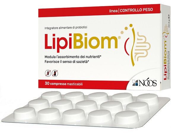 LIPIBIOM 30 COMPRESSE MASTICABILI SENZA GLUTINE SENZA LATTOSIO - Farmastop