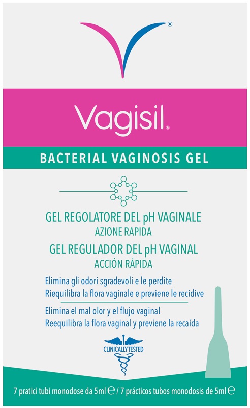 VAGISIL BACTERIAL VAGINOSIS GEL 7 TUBI 5 ML - Farmastop