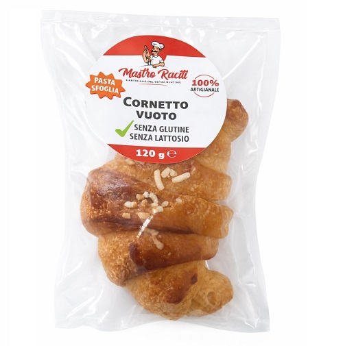 MASTRO RACITI CORNETTO VUOTO 120 G SENZA GLUTINE SENZA LATTOSIO - Farmastop