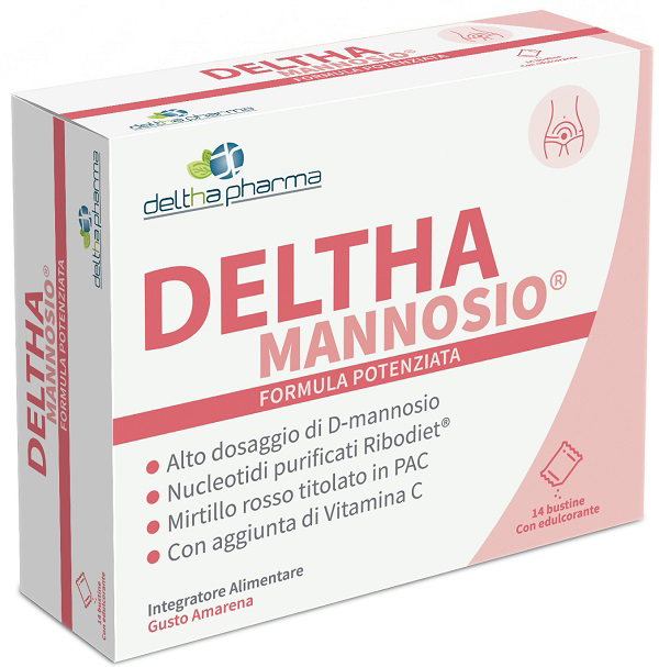 DELTHA MANNOSIO 14 BUSTINE AMARENA SENZA GLUTINE E LATTOSIO - Farmastop